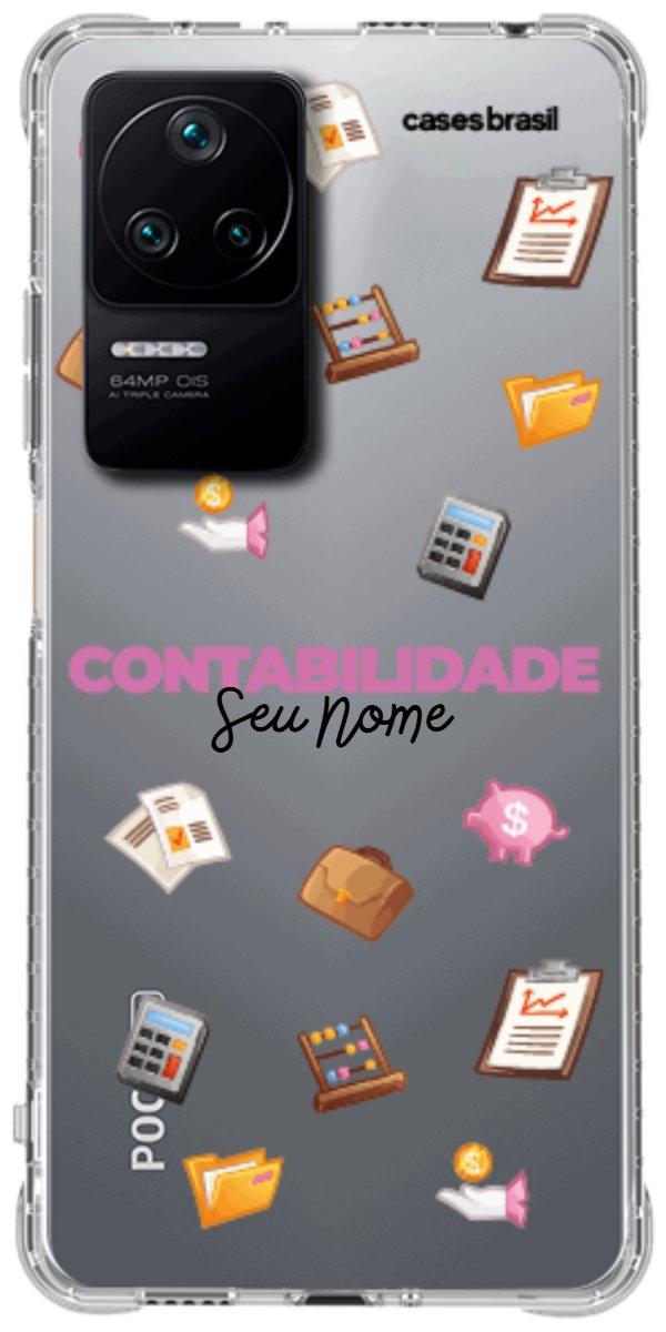 Capinha para celular Contabilidade - Profissão Com Nome