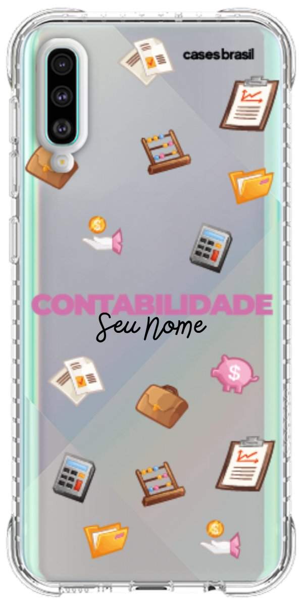 Capinha para celular Contabilidade - Profissão Com Nome
