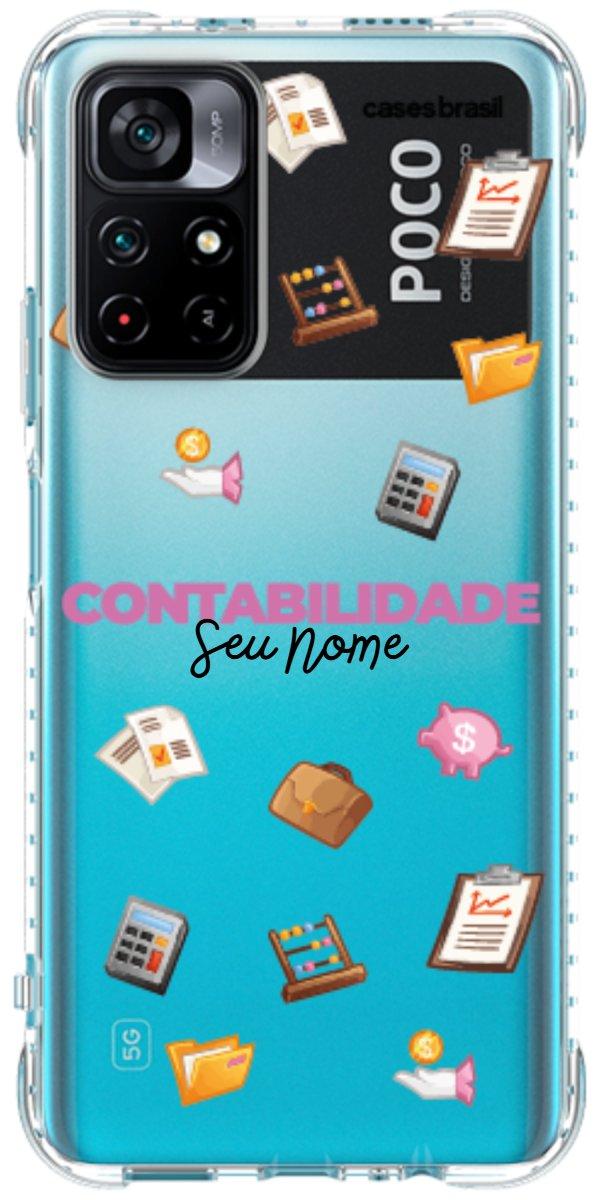 Capinha para celular Contabilidade - Profissão Com Nome