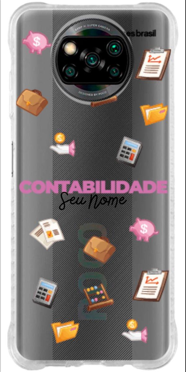 Capinha para celular Contabilidade - Profissão Com Nome