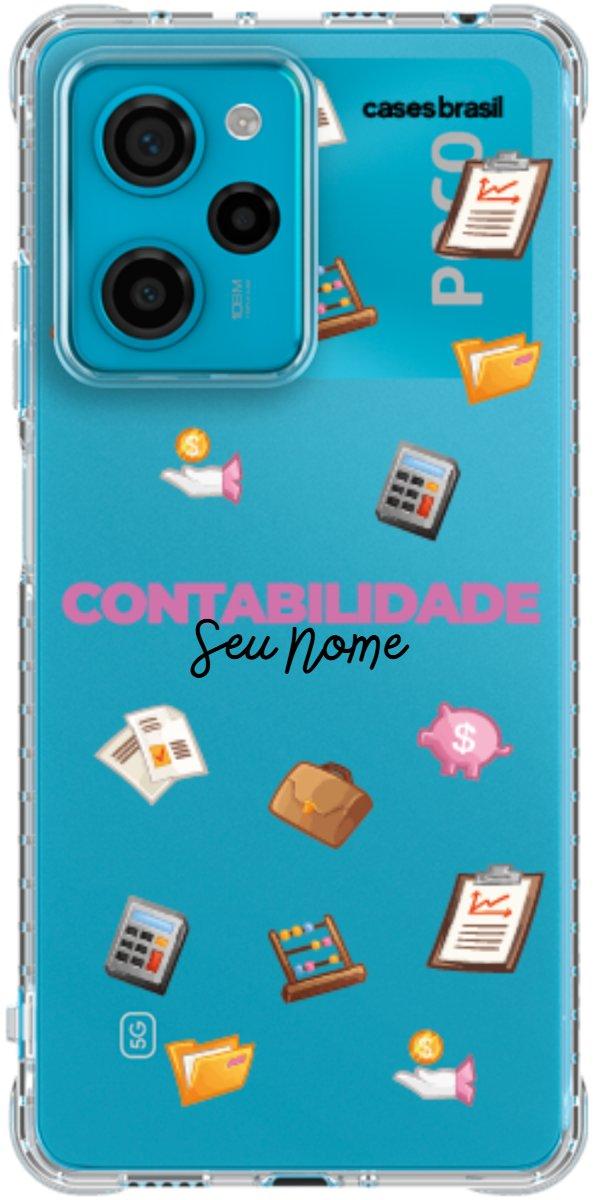 Capinha para celular Contabilidade - Profissão Com Nome