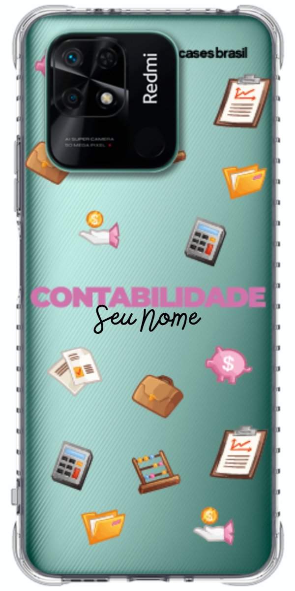 Capinha para celular Contabilidade - Profissão Com Nome