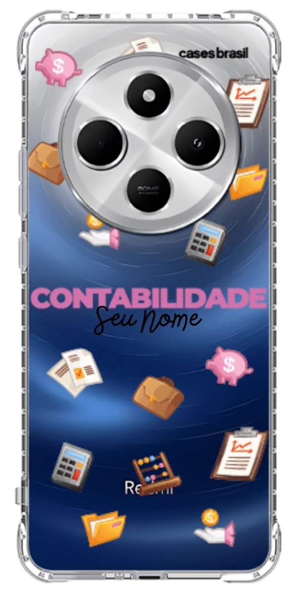 Capinha para celular Contabilidade - Profissão Com Nome