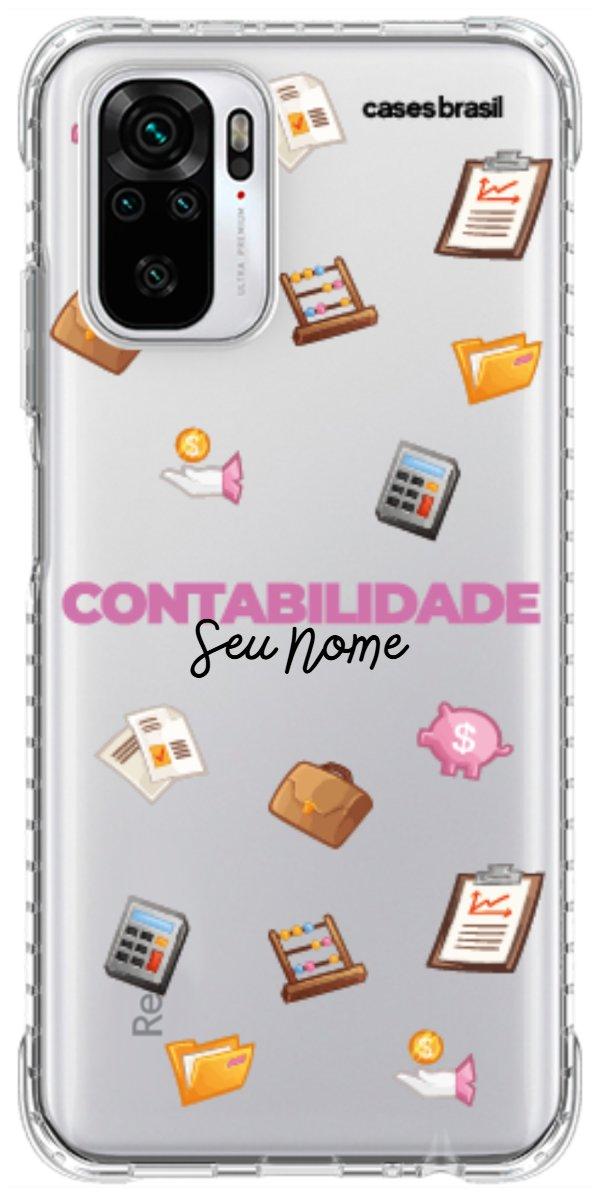Capinha para celular Contabilidade - Profissão Com Nome