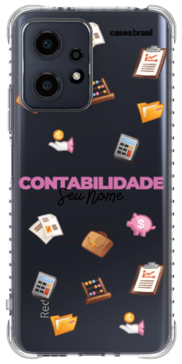 Capinha para celular Contabilidade - Profissão Com Nome