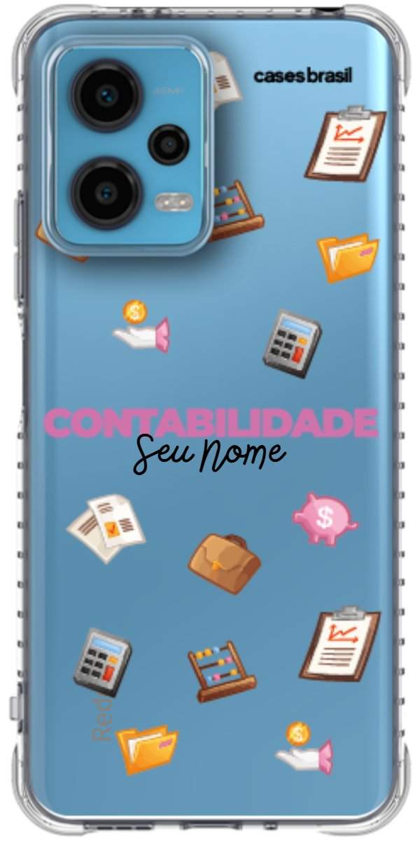 Capinha para celular Contabilidade - Profissão Com Nome