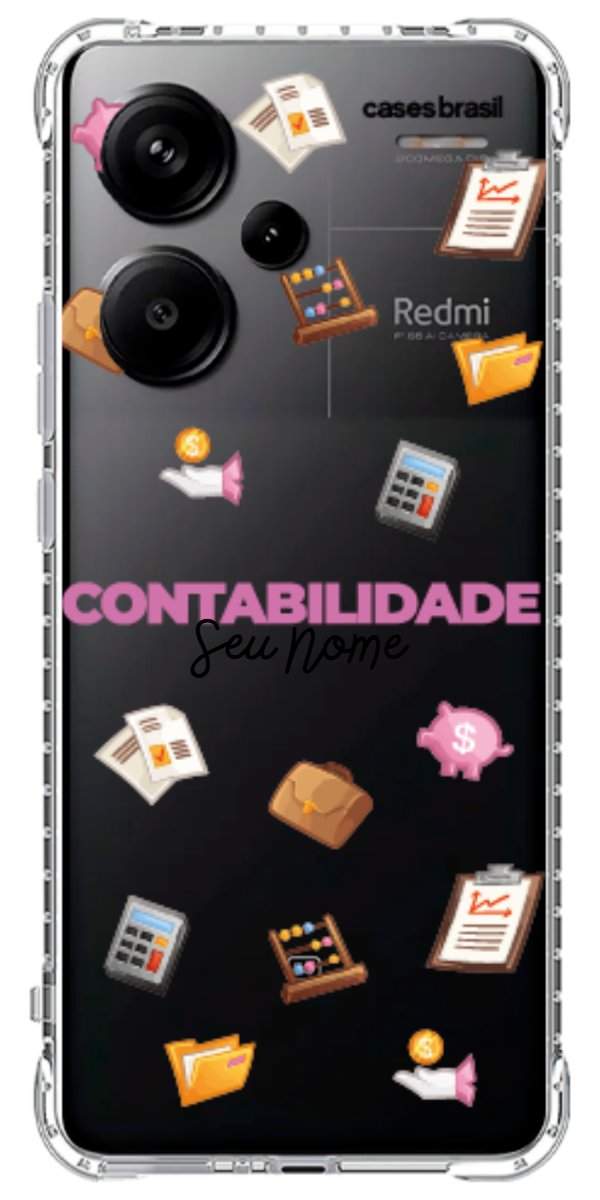 Capinha para celular Contabilidade - Profissão Com Nome