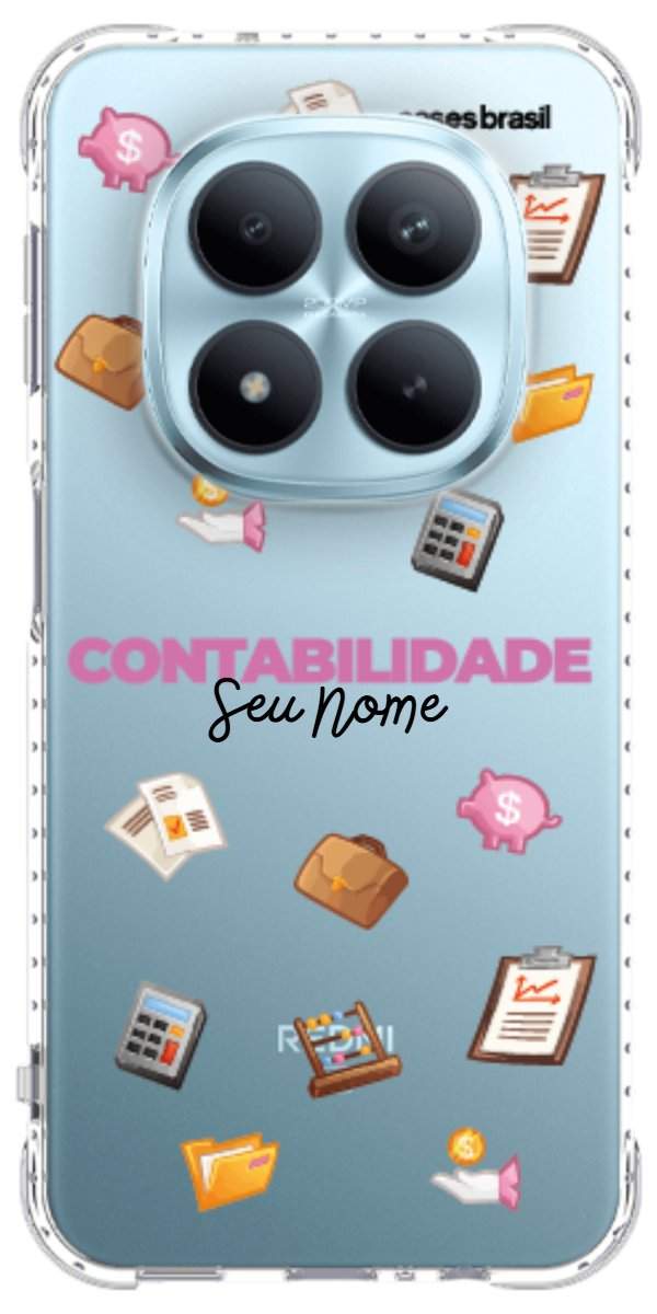 Capinha para celular Contabilidade - Profissão Com Nome