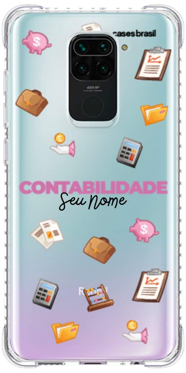 Capinha para celular Contabilidade - Profissão Com Nome