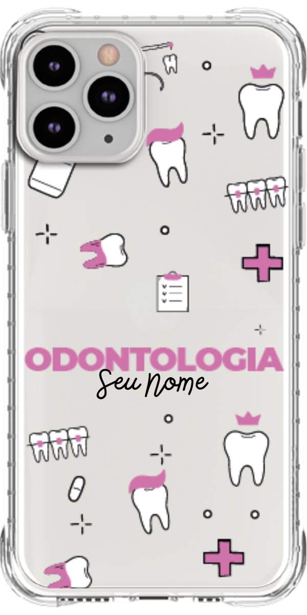 Capinha para celular Odontologia - Profissão Com Nome