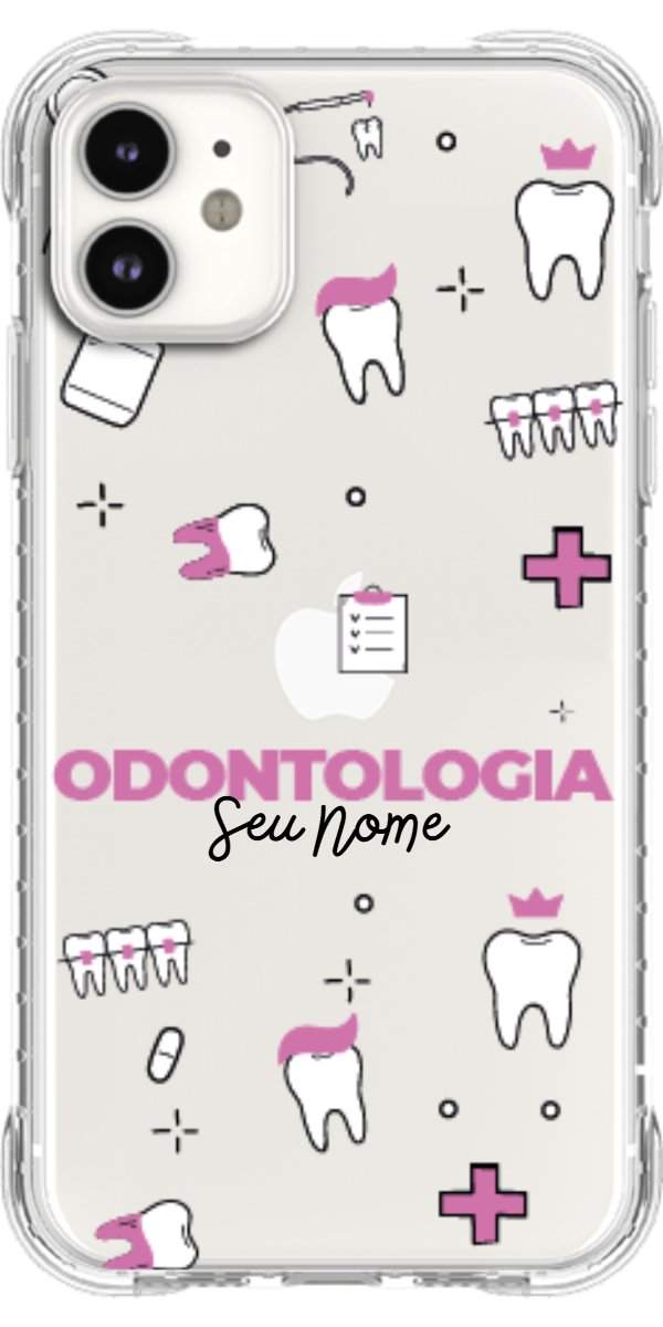 Capinha para celular Odontologia - Profissão Com Nome
