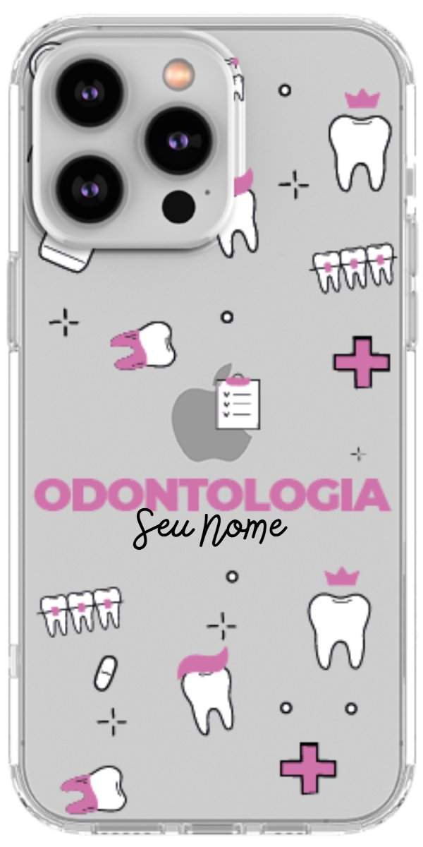 Capinha para celular Odontologia - Profissão Com Nome