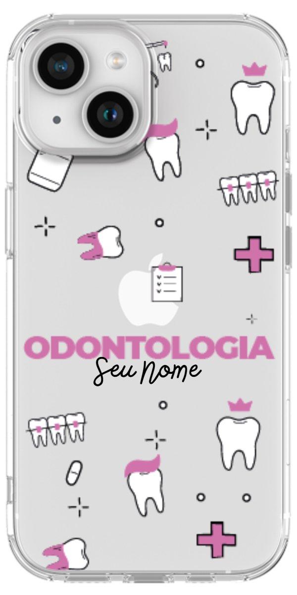 Capinha para Celular Odontologia - Profissão Com Nome