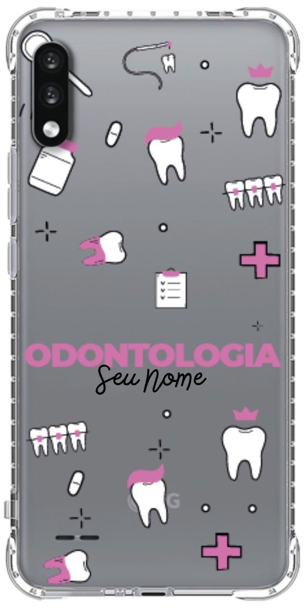 Capinha para Celular Odontologia - Profissão Com Nome