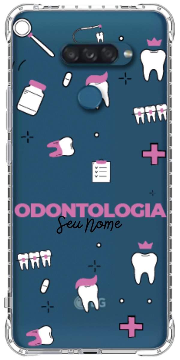 Capinha para Celular Odontologia - Profissão Com Nome