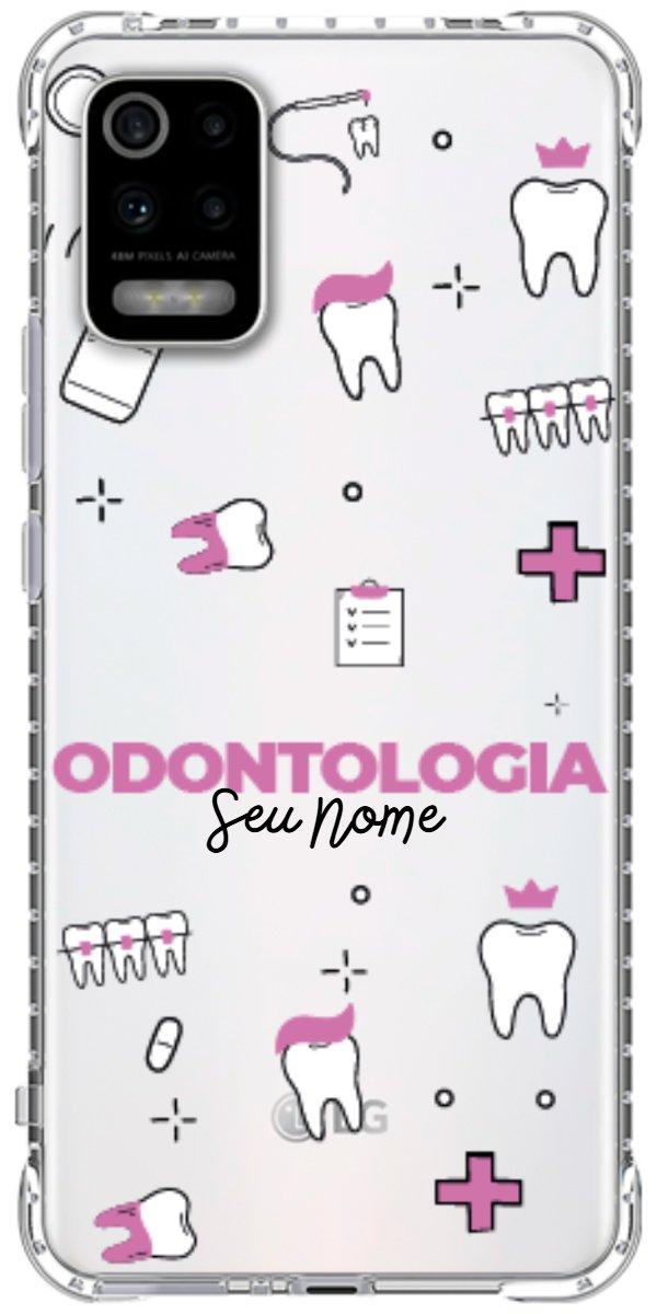Capinha para Celular Odontologia - Profissão Com Nome