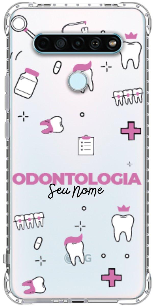Capinha para Celular Odontologia - Profissão Com Nome