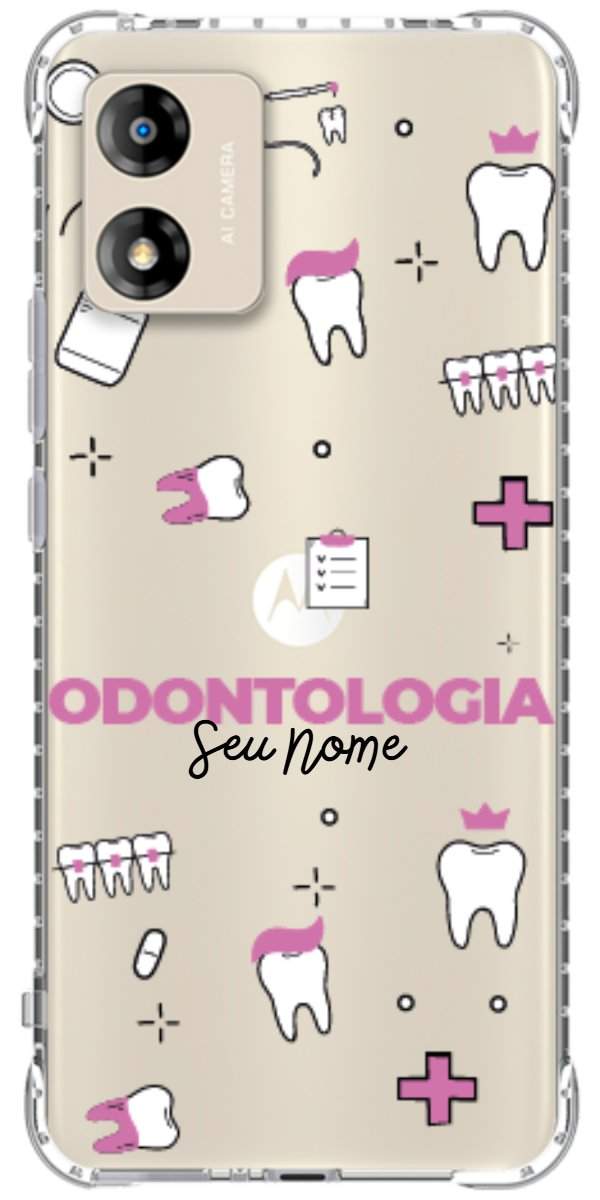 Capinha para celular Odontologia - Profissão Com Nome
