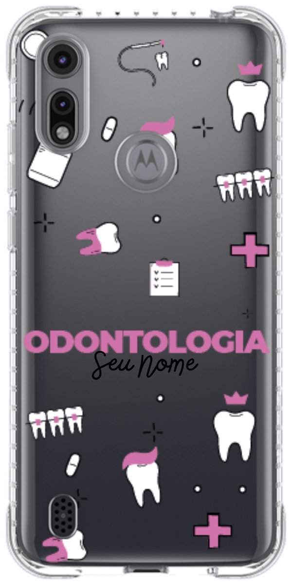 Capinha para Celular Odontologia - Profissão Com Nome