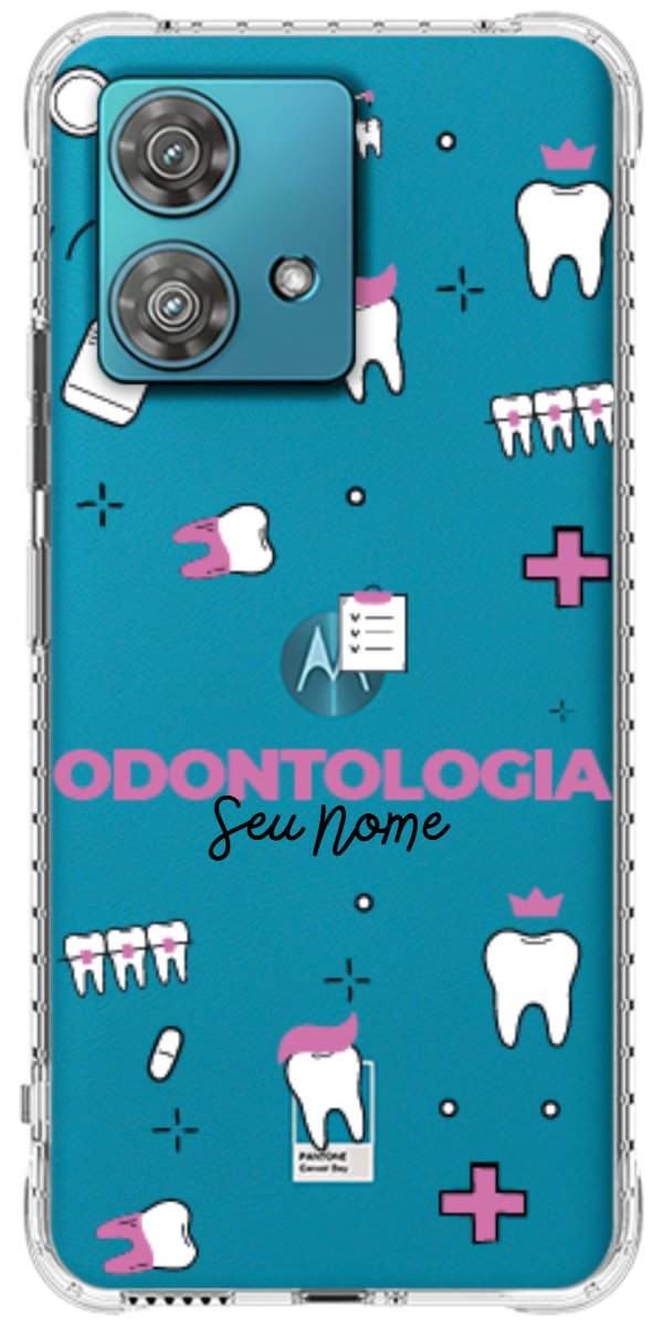 Capinha para Celular Odontologia - Profissão Com Nome