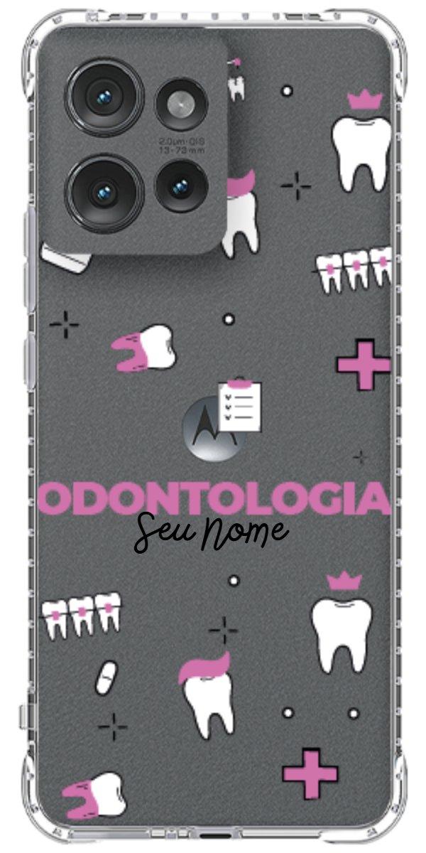 Capinha para Celular Odontologia - Profissão Com Nome