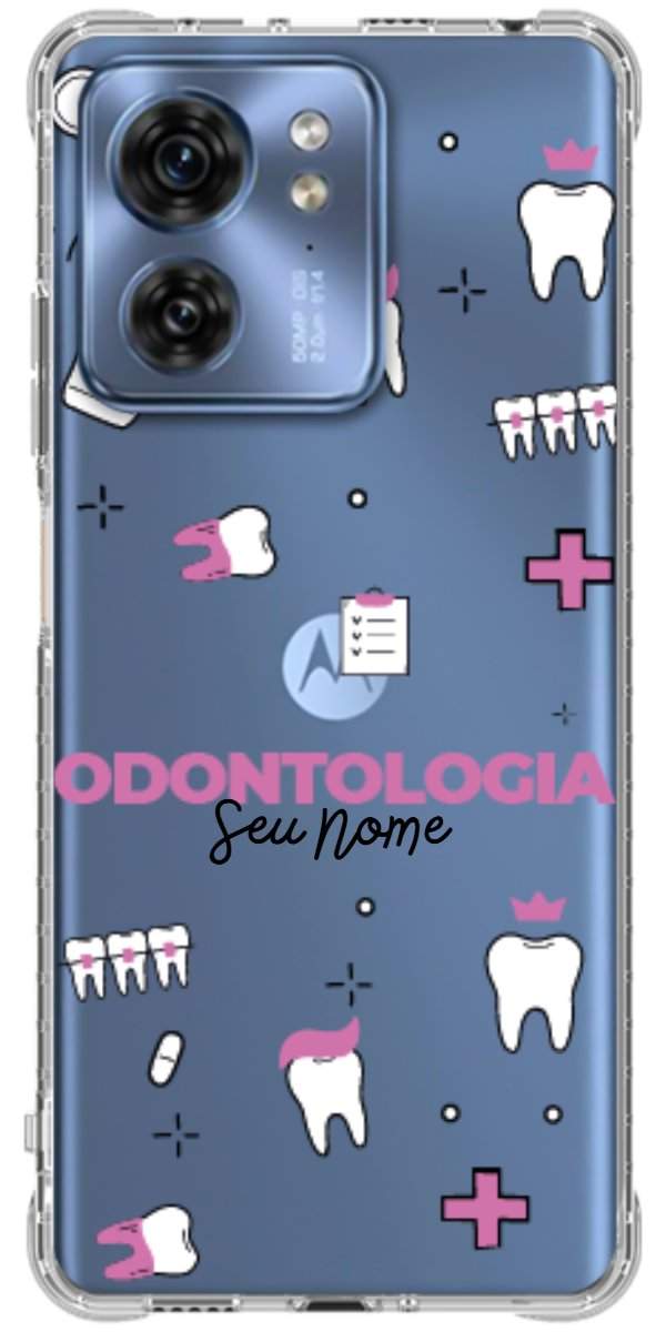 Capinha para Celular Odontologia - Profissão Com Nome