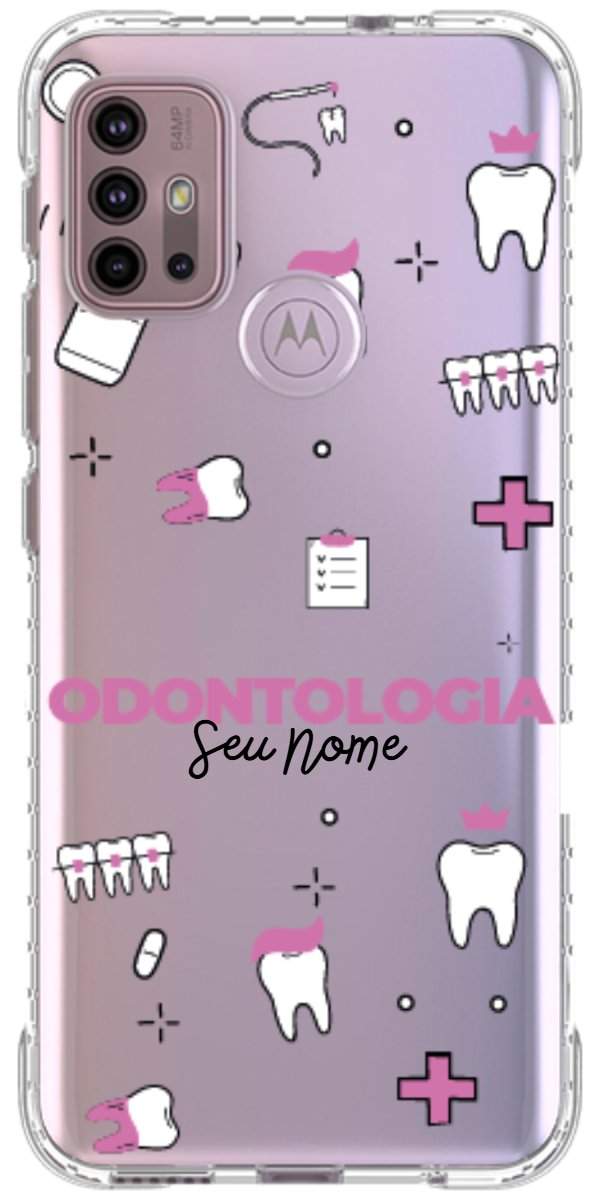 Capinha para Celular Odontologia - Profissão Com Nome