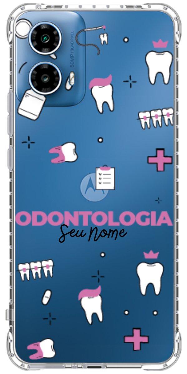 Capinha para Celular Odontologia - Profissão Com Nome