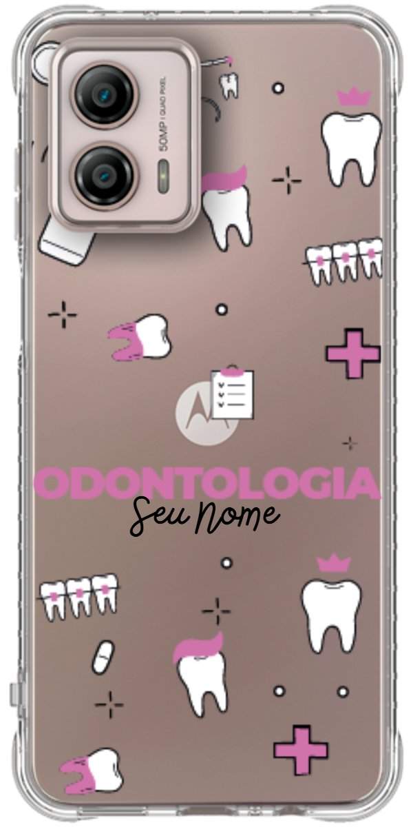 Capinha para Celular Odontologia - Profissão Com Nome
