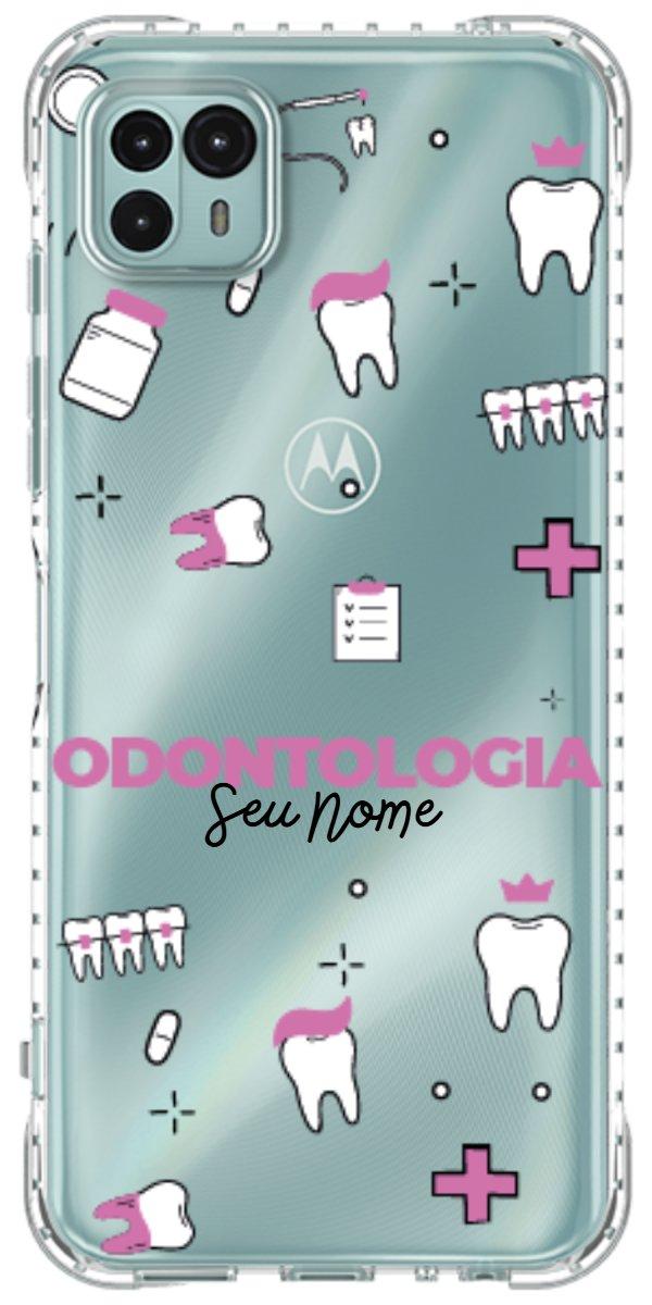 Capinha para Celular Odontologia - Profissão Com Nome