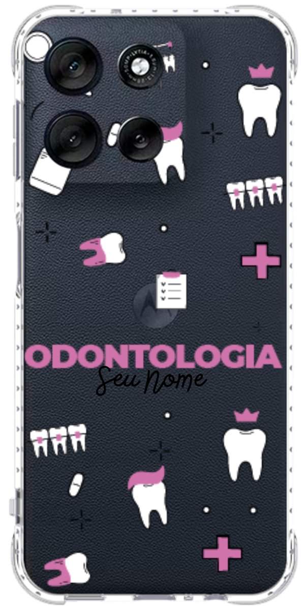 Capinha para Celular Odontologia - Profissão Com Nome