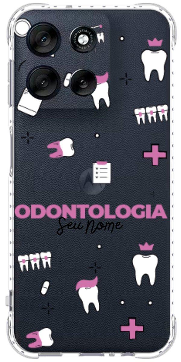 Capinha para Celular Odontologia - Profissão Com Nome