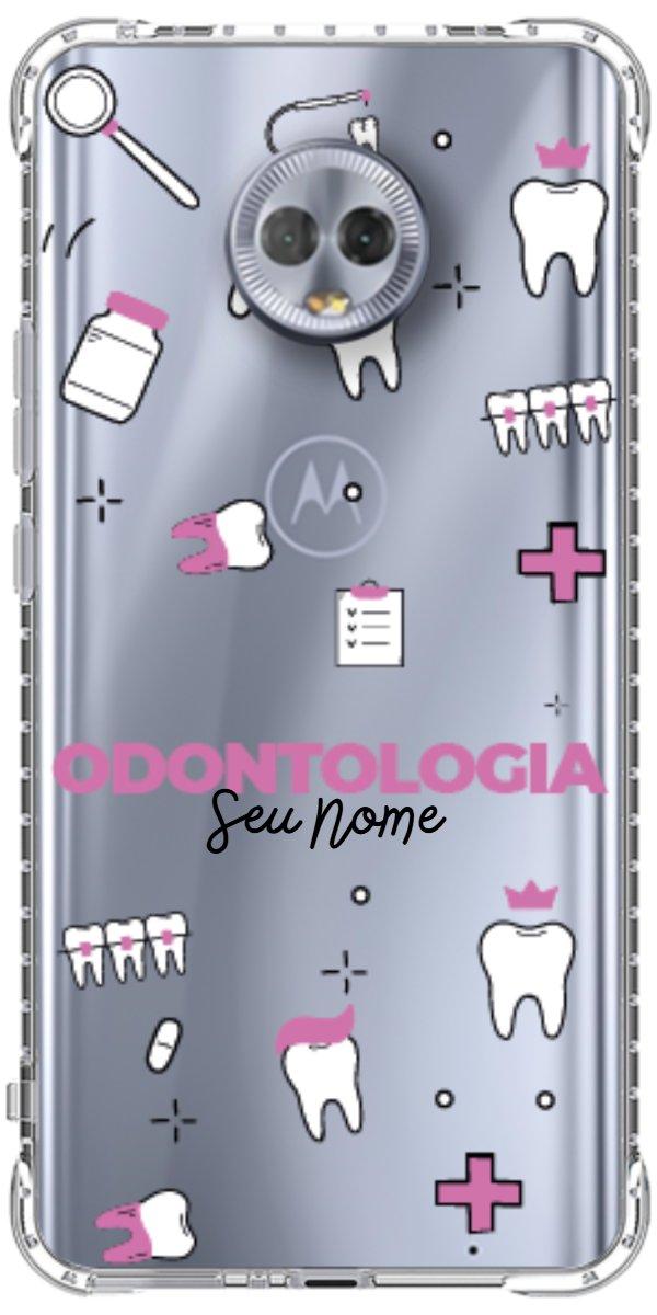 Capinha para Celular Odontologia - Profissão Com Nome