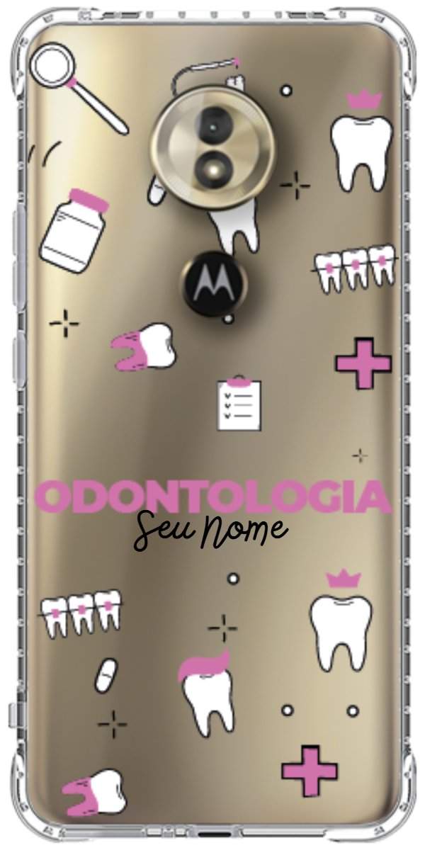 Capinha para Celular Odontologia - Profissão Com Nome