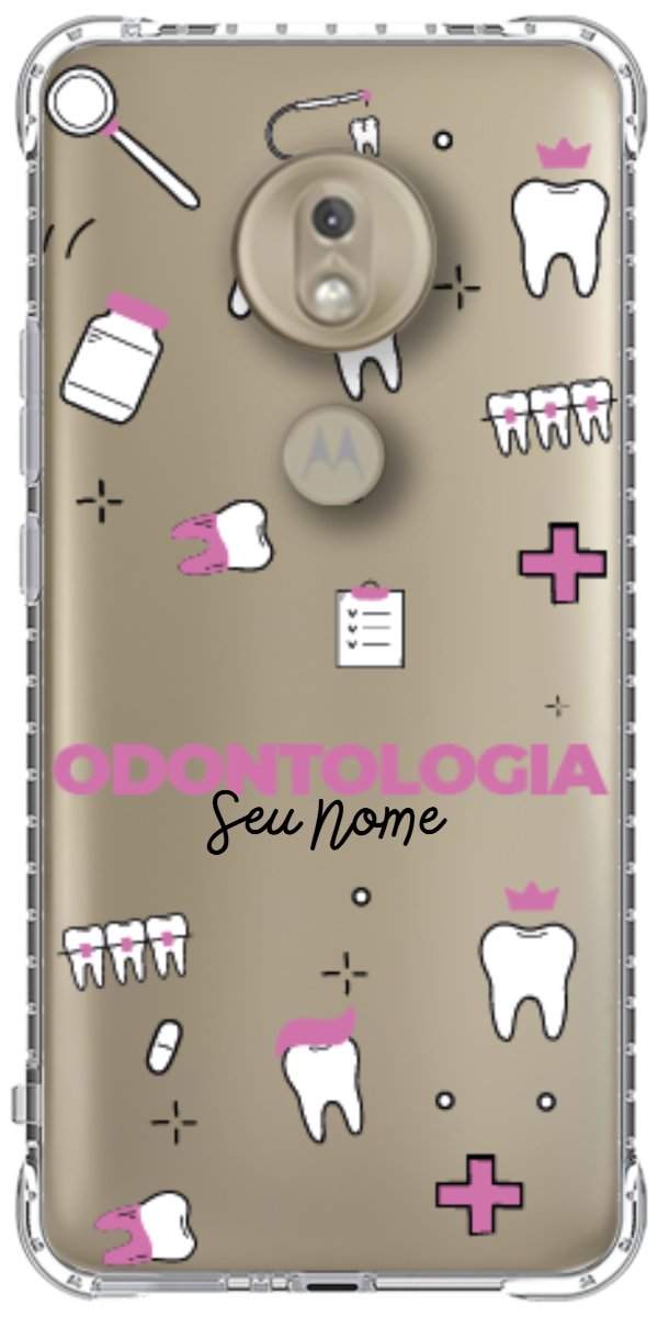 Capinha para Celular Odontologia - Profissão Com Nome