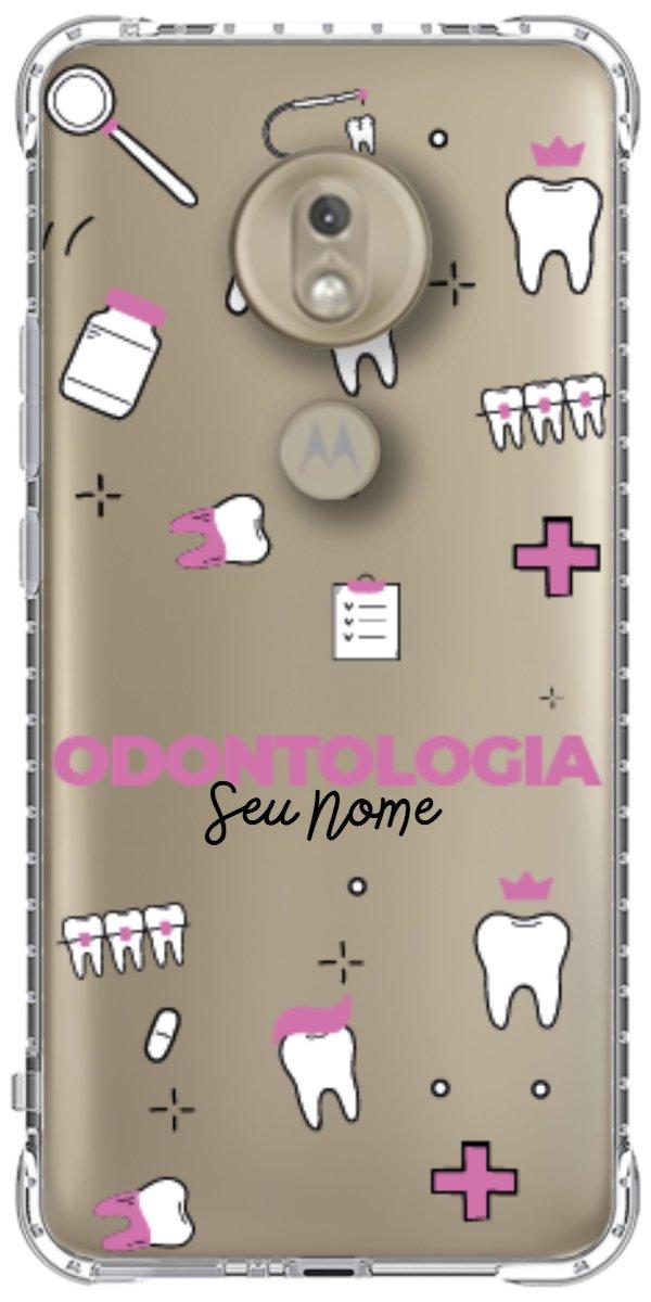 Capinha para Celular Odontologia - Profissão Com Nome