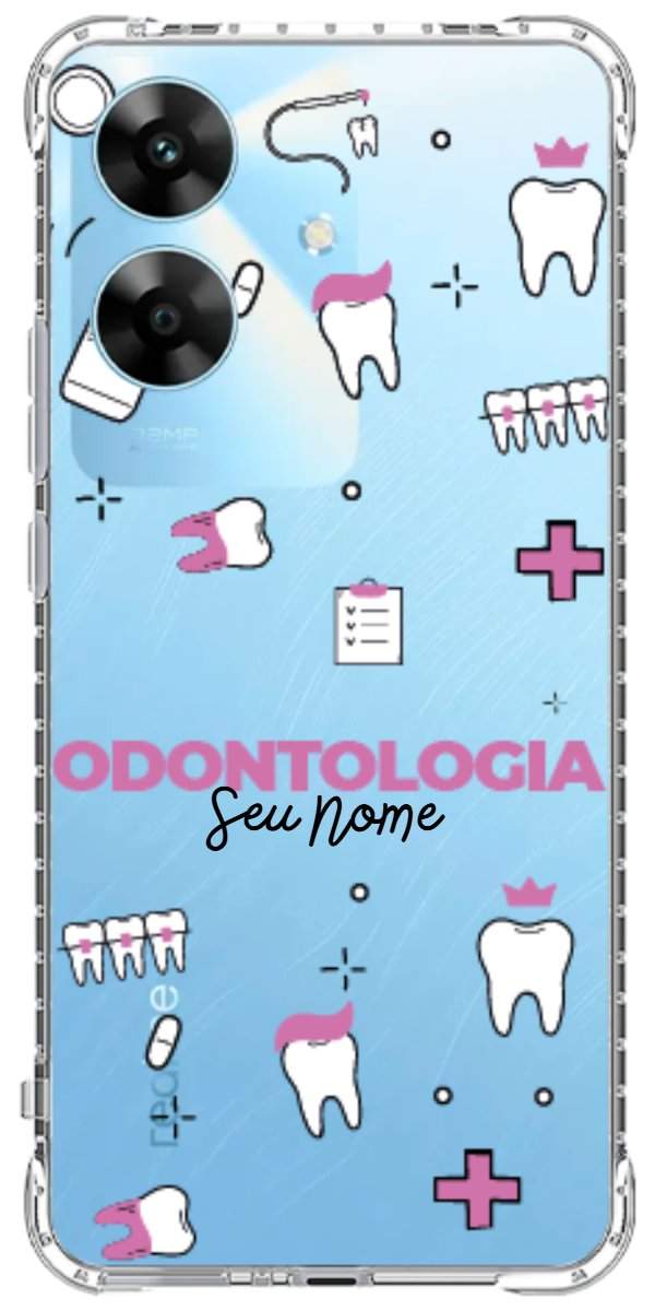 Capinha para celular Odontologia - Profissão Com Nome