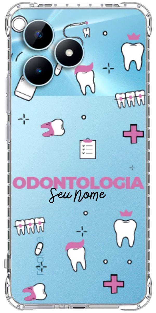 Capinha para Celular Odontologia - Profissão Com Nome