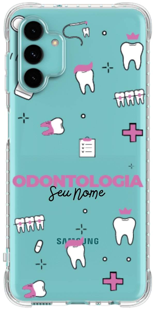 Capinha para Celular Odontologia - Profissão Com Nome