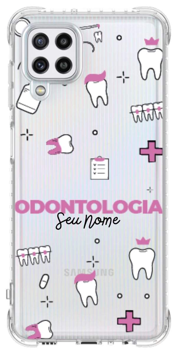 Capinha para Celular Odontologia - Profissão Com Nome