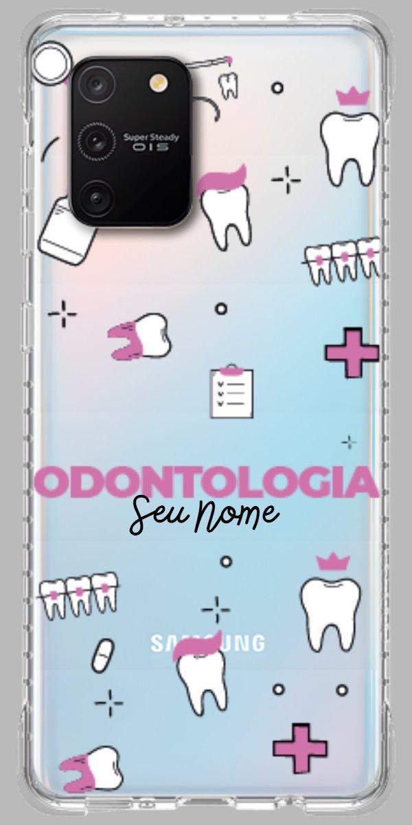Capinha para Celular Odontologia - Profissão Com Nome