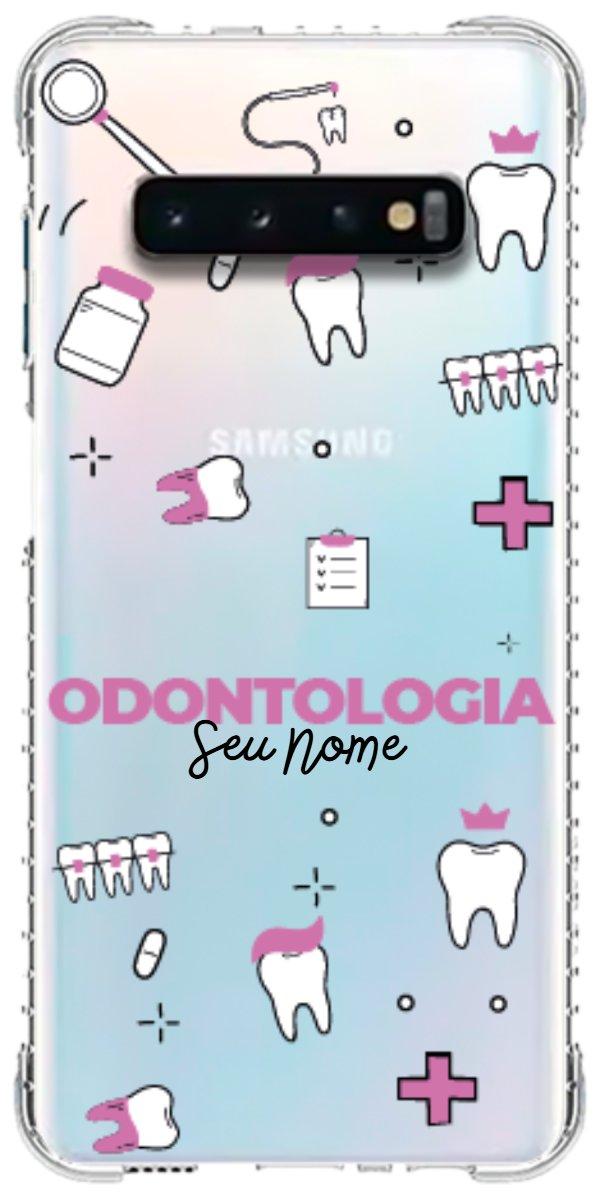 Capinha para Celular Odontologia - Profissão Com Nome