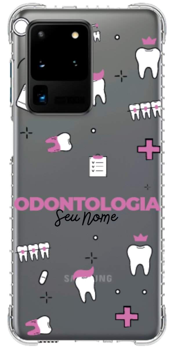 Capinha para celular Odontologia - Profissão Com Nome