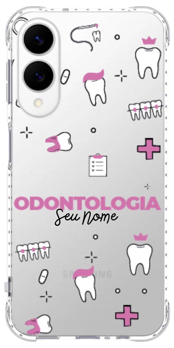 Capinha para Celular Odontologia - Profissão Com Nome