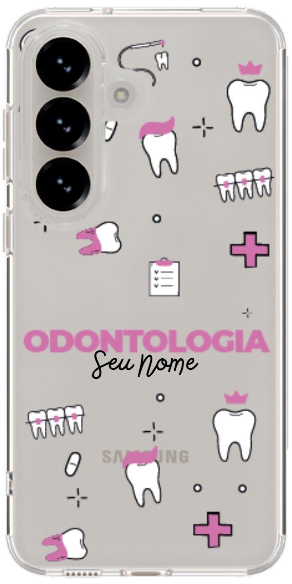 Capinha para Celular Odontologia - Profissão Com Nome