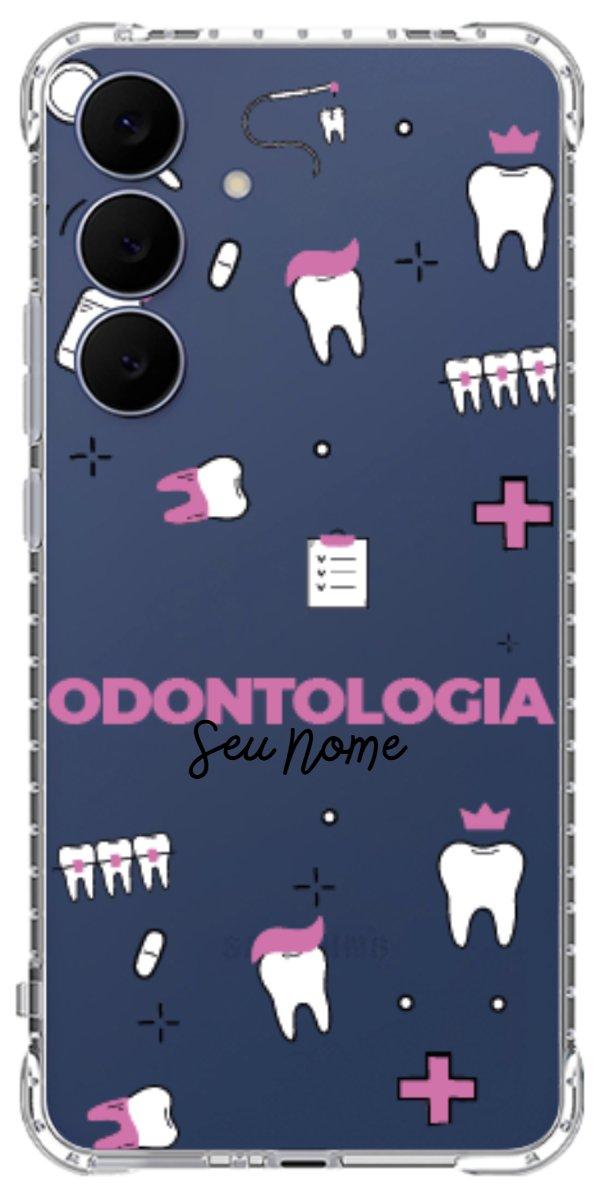 Capinha para Celular Odontologia - Profissão Com Nome
