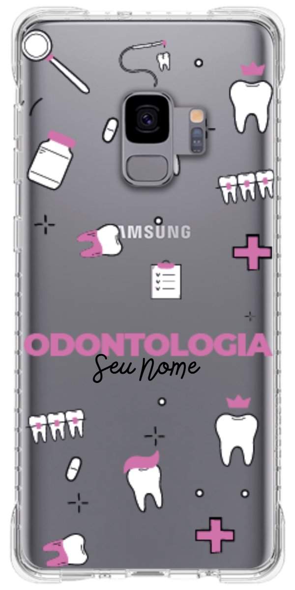 Capinha para Celular Odontologia - Profissão Com Nome