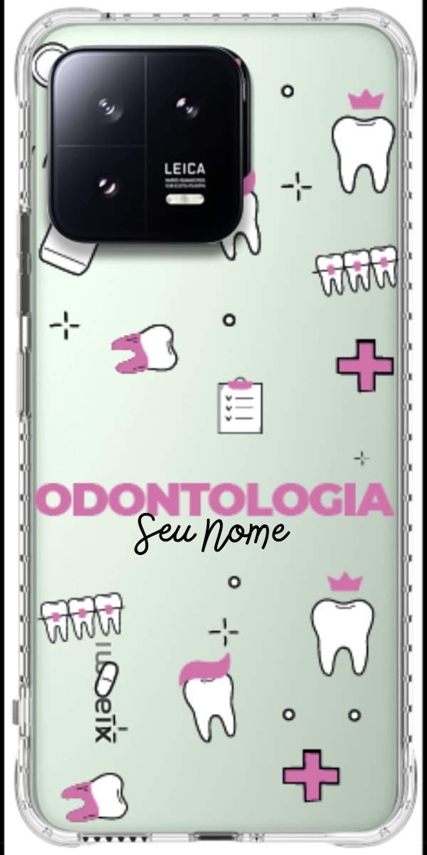 Capinha para celular Odontologia - Profissão Com Nome