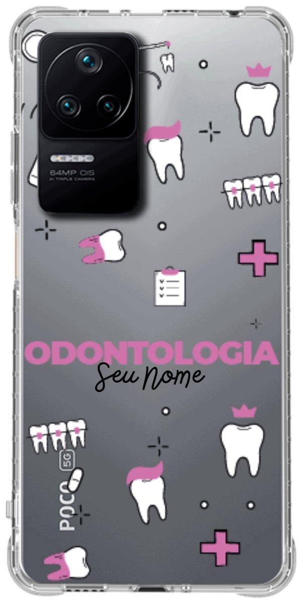 Capinha para Celular Odontologia - Profissão Com Nome