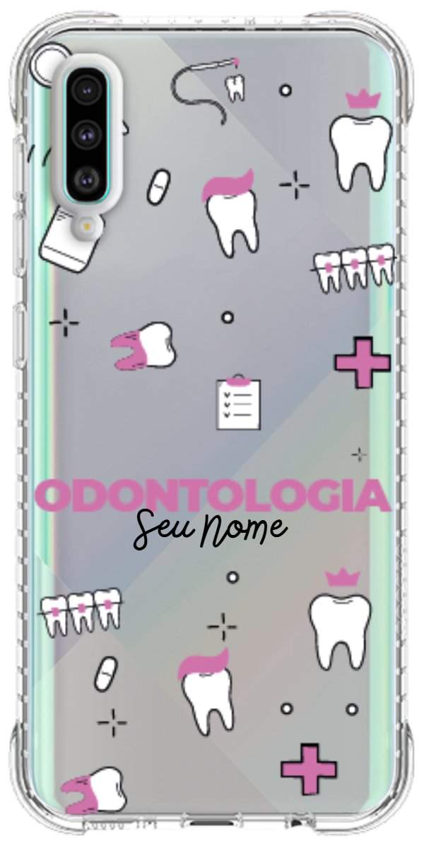 Capinha para Celular Odontologia - Profissão Com Nome